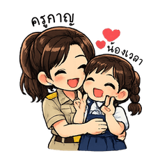 Khru Gan  & Nong Wela
