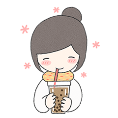 有安杏果のスタンプ