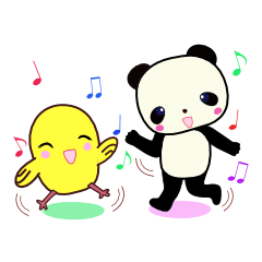 パンダちゃんとひよここちゃん　英語