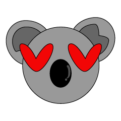Koala sticker sticker