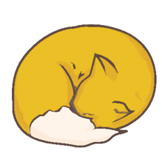 だらりらきつね（日常編）