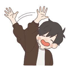 hono*bono おとこのこのスタンプ