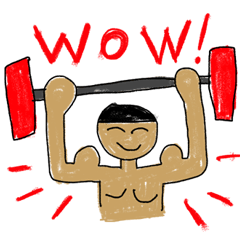 クレヨン子供図面