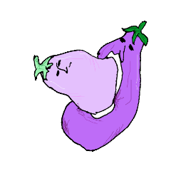 ちょっと嫌味なナスビ。