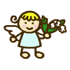小さな天使 *サラ*（文字なし）