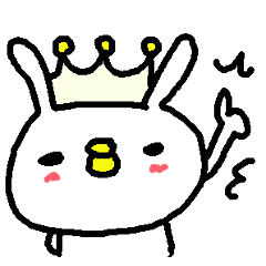 ゆるりと敬語うさぎ　Cute rabbit