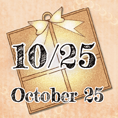 10月25日記念日BIGスタンプ