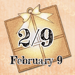 2月9日記念日BIGスタンプ