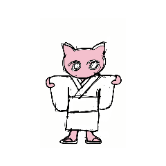 夏の町猫娘©️amqic