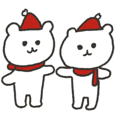 冬を楽しむ中ぐま