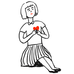 イッレ・コスヤの動くスタンプ5(飛び出す)