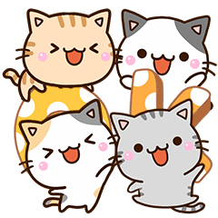 ちびネコセット３