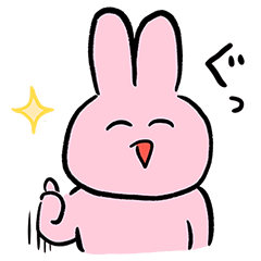 うさちんスタンプ：序