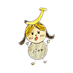 かわいいフルーツ女の子