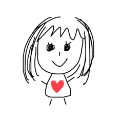 私の画力が発揮されまくりスタンプ