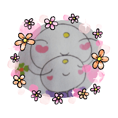 かわいいおじぞうさん仲間062