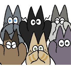 カラフルネコモドキ