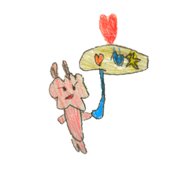 ふわふわうさぎ ちゃん