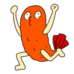 えびフライの日常スタンプその３