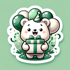 誕生日サプライズ！スタンプ