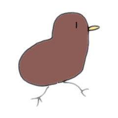 ピョエ鳥のスタンプ