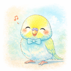 Anri the Budgie Stickers