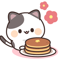 感情豊かなくろぶちにゃんこ