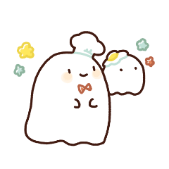 おばけのコックさん（ていねい）