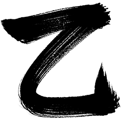 一文字入魂２（筆文字スタンプ）