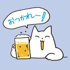 家族のあいさつスタンプ