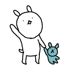 白い犬のジョセフ