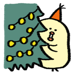 ぴよの時間　冬（はしゃぐ）