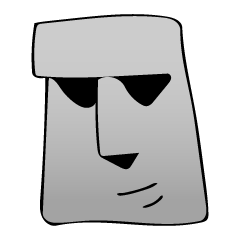 モアイvsかいわれ（モアイver.）