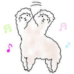 シンプル アルパカ 日常会話