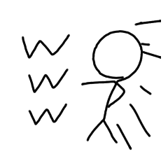 棒人間くんのつまんない日常