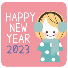 動く♡可愛い年末年始♡スタンプ【再販】