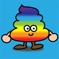 【快便】うんち君の毎日使えるスタンプ１