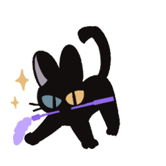 動くデカみみネコ (修正版)