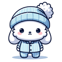 Alice rabbit Everyday Big Sticker