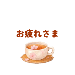 桜のスイーツことば