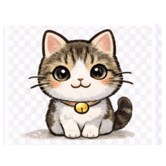 ゆるかわ猫　日常スタンプ
