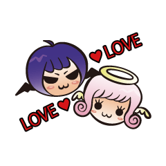 悪魔くんと天使ちゃん