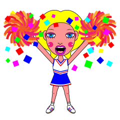 よしこさん（チアガールver.）