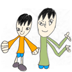 男のこのスタンプ