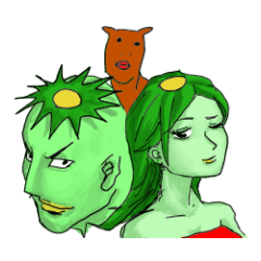 様々なカッパ、あと馬