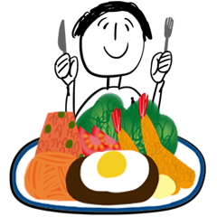 おなかが鳴っちゃうスタンプ3