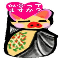 part8(挨拶編2)たこやき豚コウモリ君