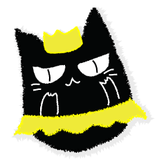 黒猫がお返事します 3。