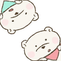 しろくま双子「ポーとラー」