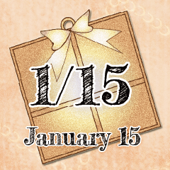 1月15日記念日BIGスタンプ